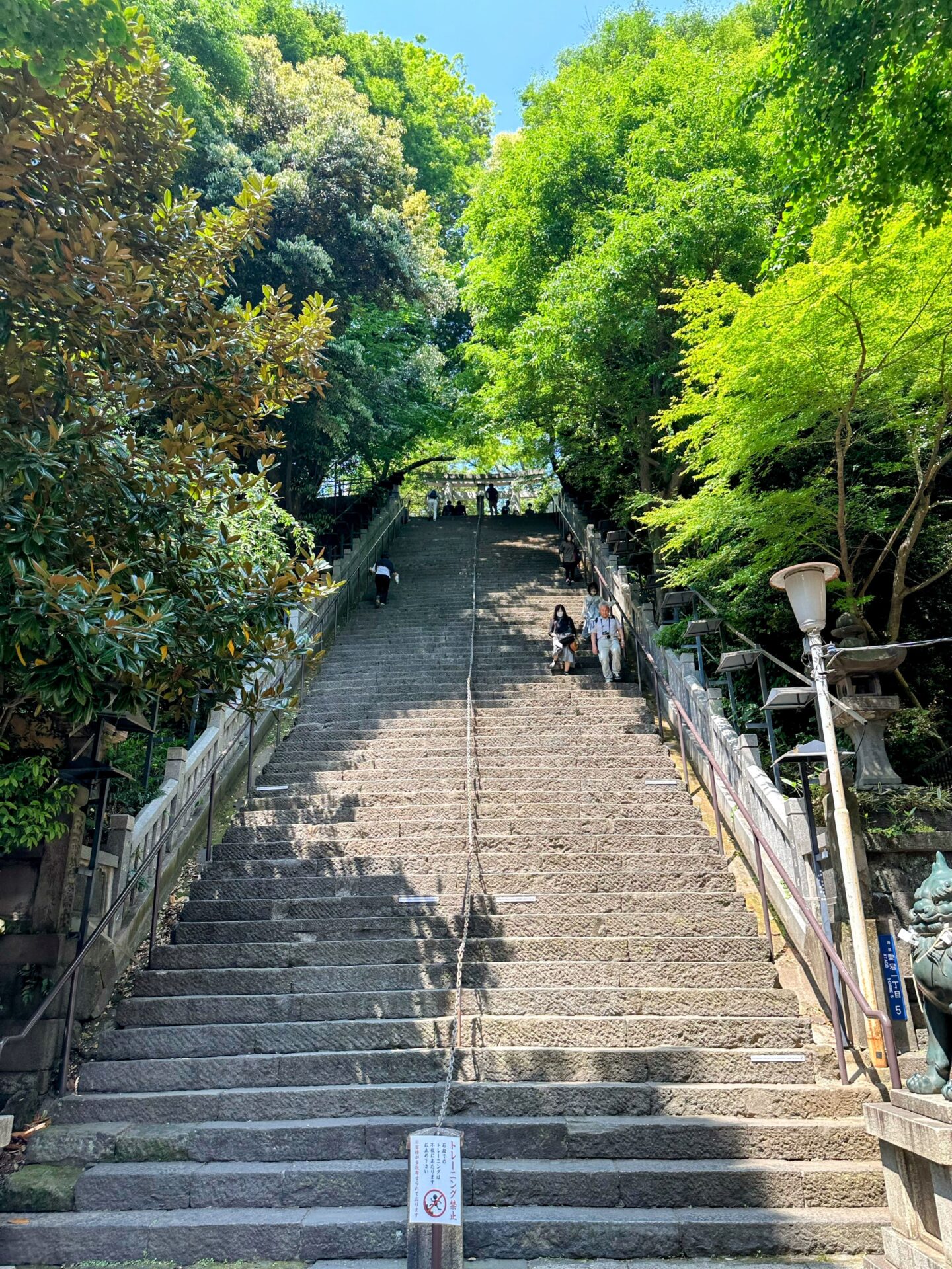 愛宕神社の長階段